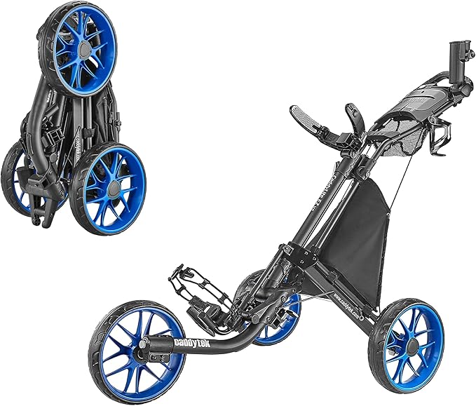 その他 Caddytek CaddyTek CaddyLite 11.5 Version 3 Golf Push Cart – 3-Wheel